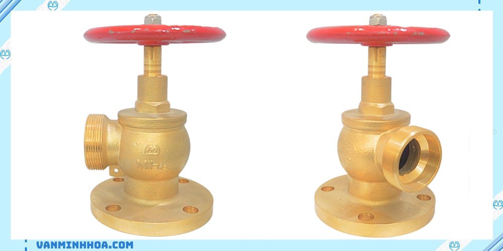 van cứu hoả mặt bích miha 5k