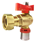 Van góc đồng Miha nối bấm