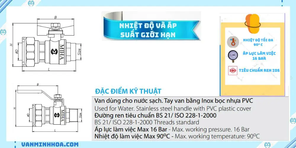 van bi đồng liên hợp miha 6