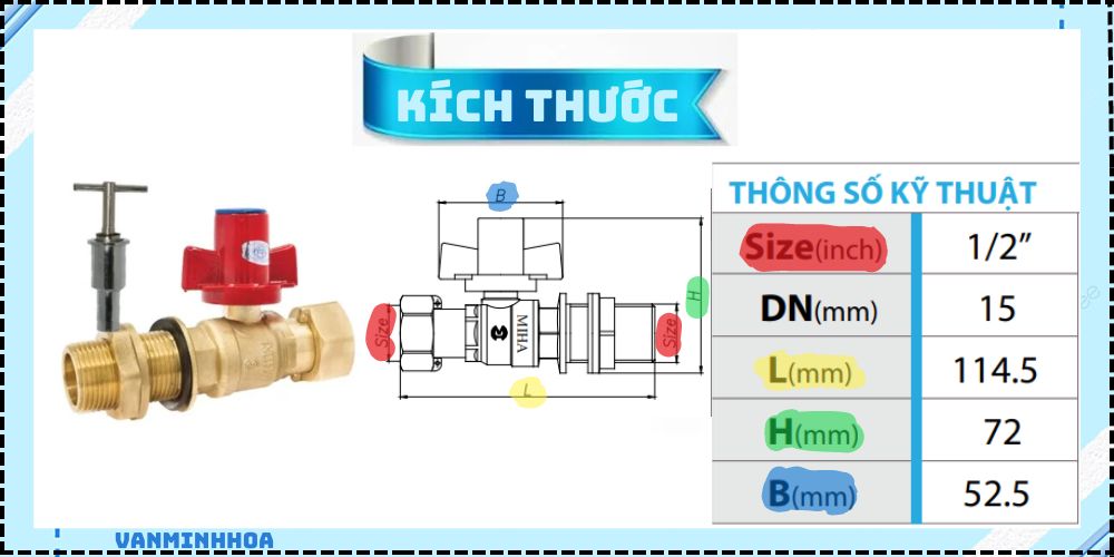 van bi đồng miha nối tĩnh 2