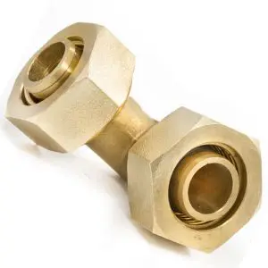 cút đồng nối ống mềm