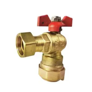 van góc đồng liên hợp miha có van 1 chiều lắp trước đồng hồ tay hợp kim