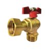 van góc đồng miha có van 1 chiều lắp trước đồng hồ tay bướm abs