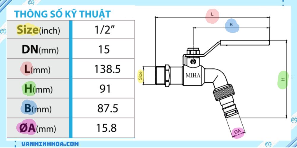 vòi đồng mạ đầu nối thông minh 2