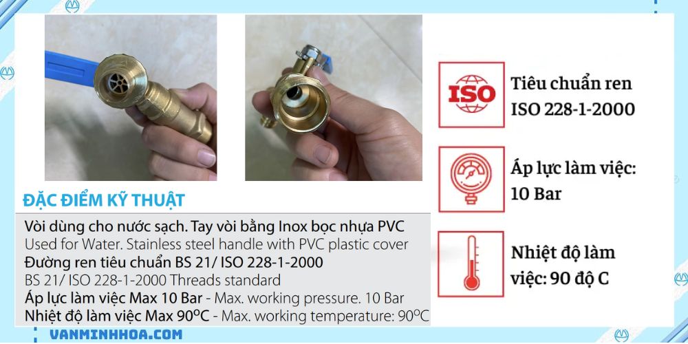 vòi đồng mbv tay gạt inox 3