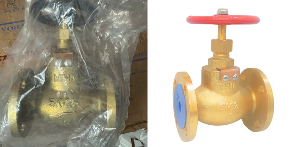 Van cầu mặt bích JIS 5K MiHa 2