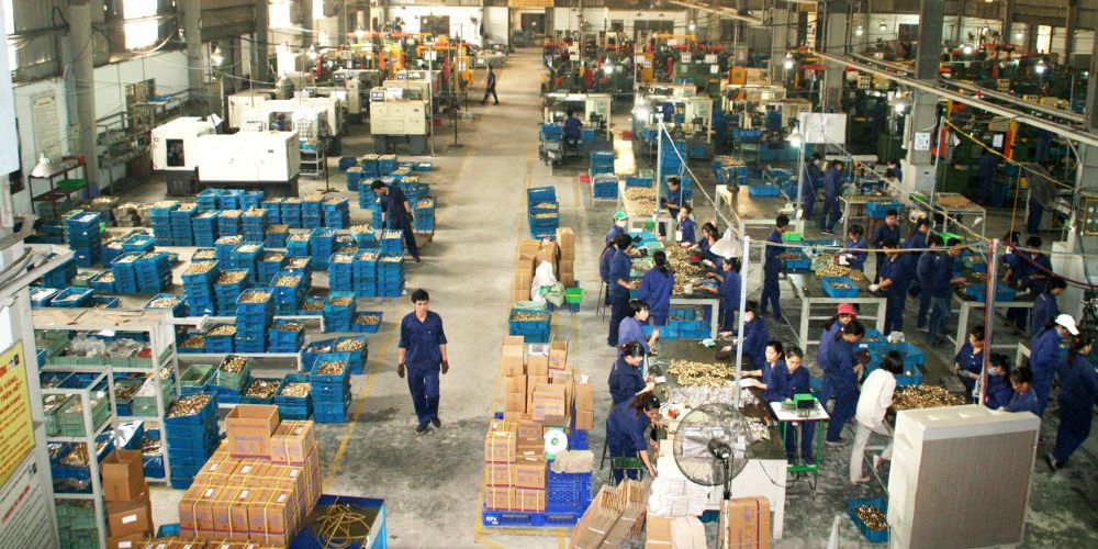 Van góc đồng MIHA tay khoá 4