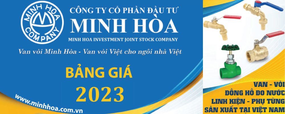 bảng giá van minh hòa