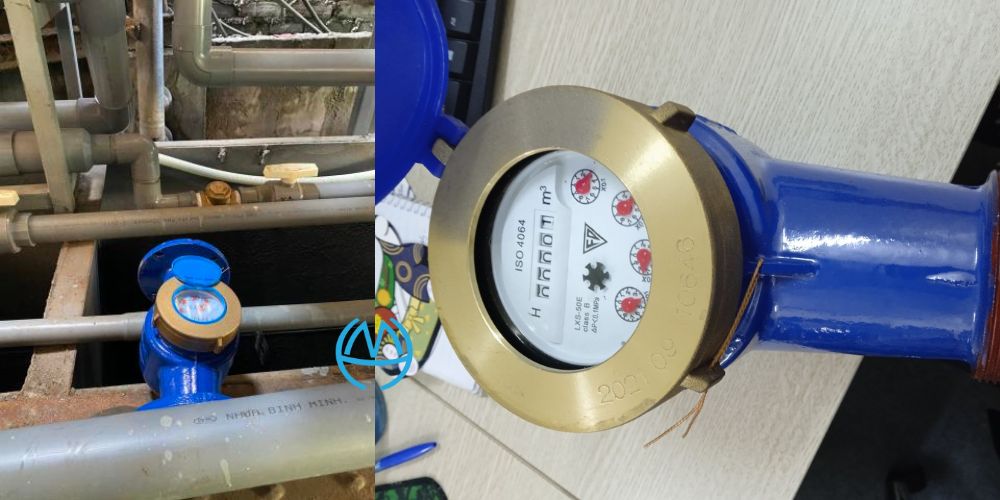 đồng hồ fuda nối ren