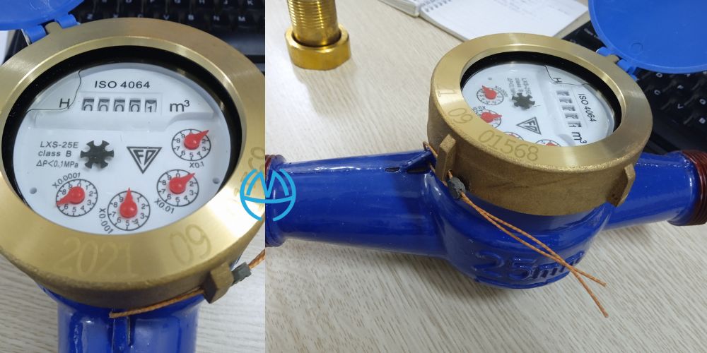 đồng hồ fuda nối ren