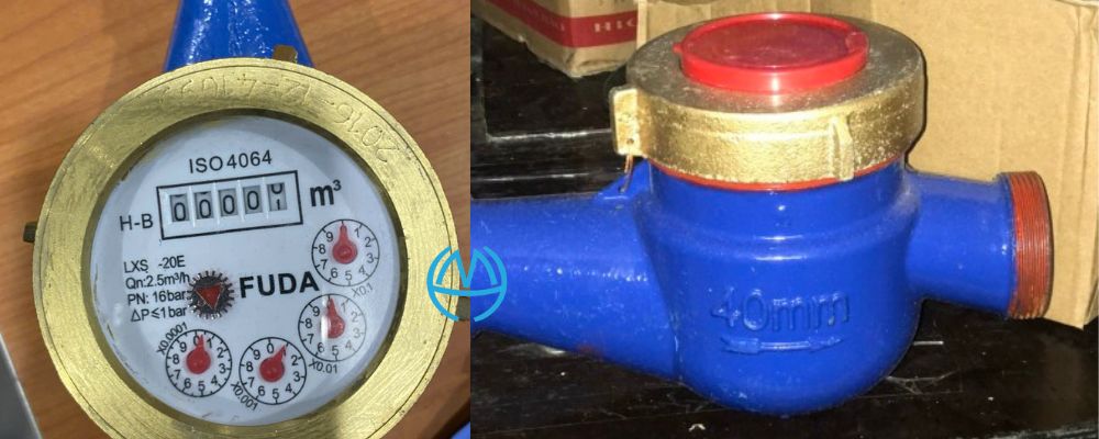 đồng hồ nước fuda