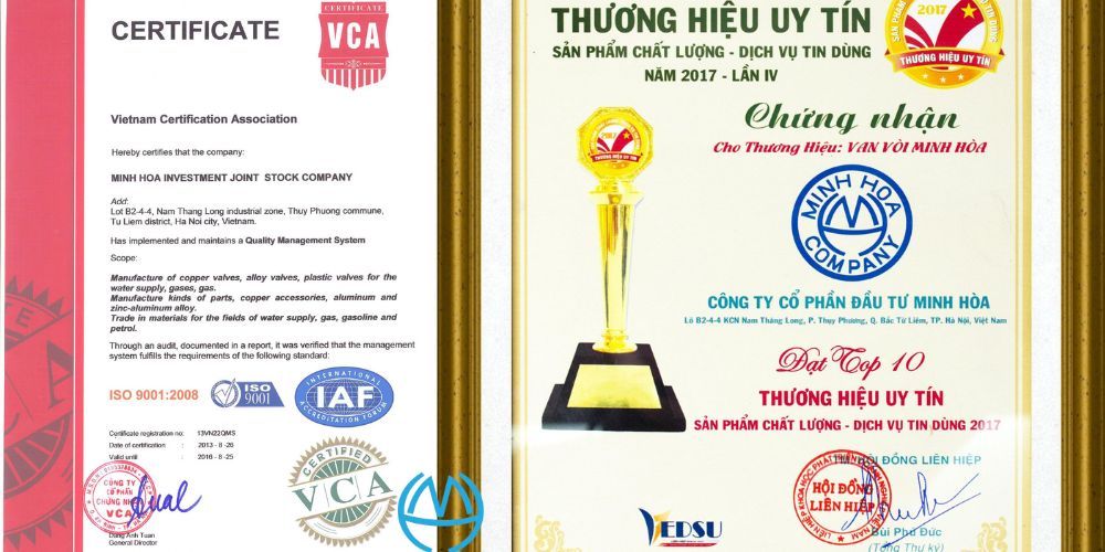 đồng hồ nước minh hòa