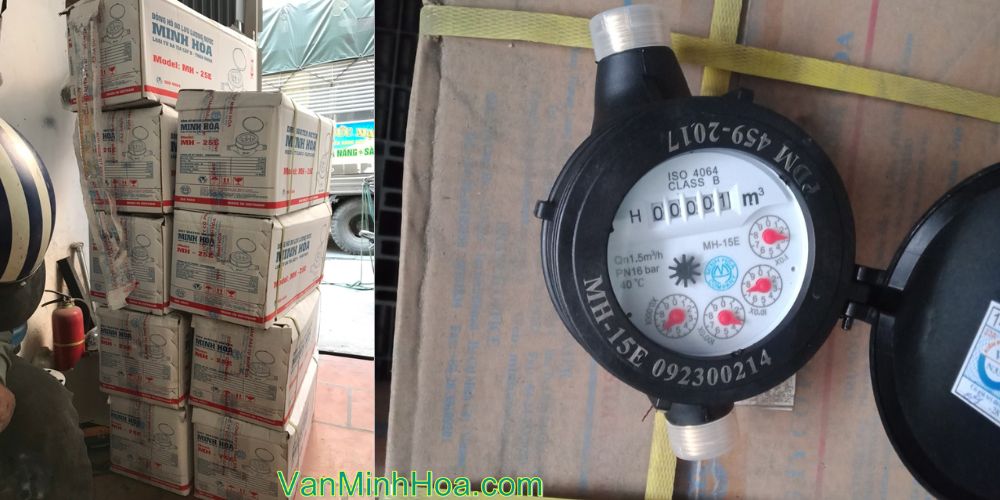 đồng hồ nước mh