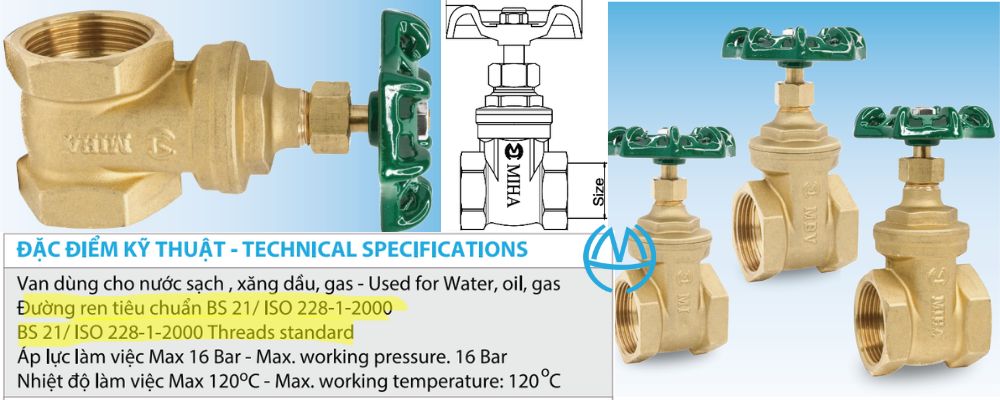 Tiêu chuẩn ren BS 21 ISO 228-1-2000