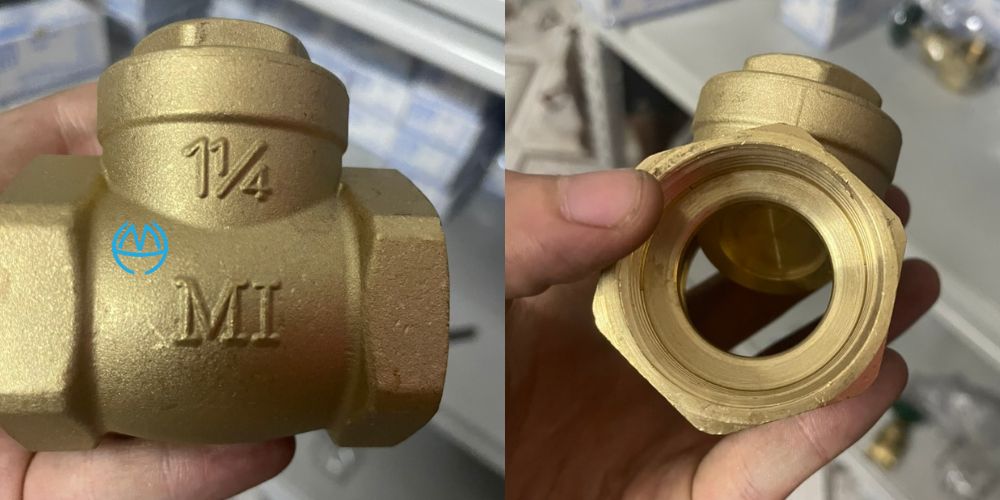 van 1 chiều lá đồng mi