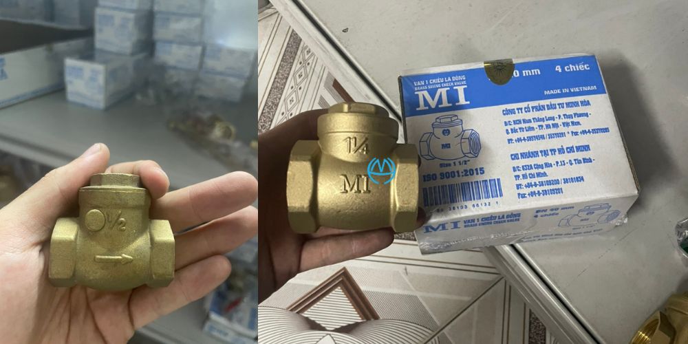 van 1 chiều lá đồng mi