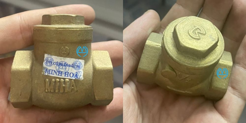 van 1 chiều lá đồng miha