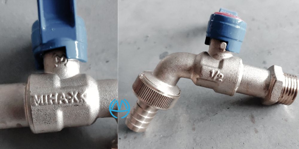 van đồng mạ miha