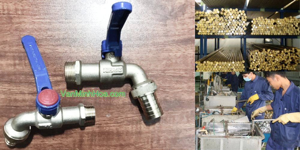 van đồng mạ miha