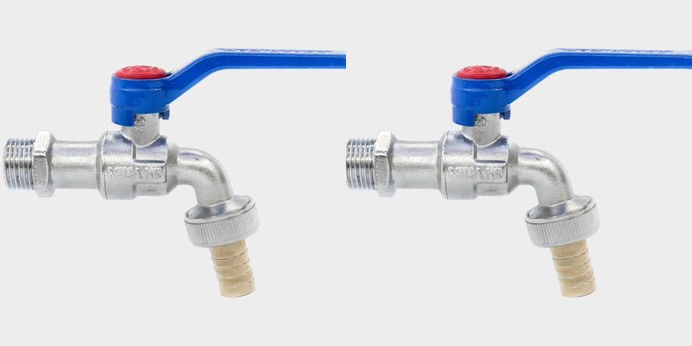 vòi đồng mạ Miha XK nối mềm tay nhôm