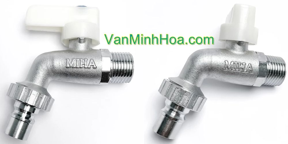 vòi máy giặt miha tay gạt