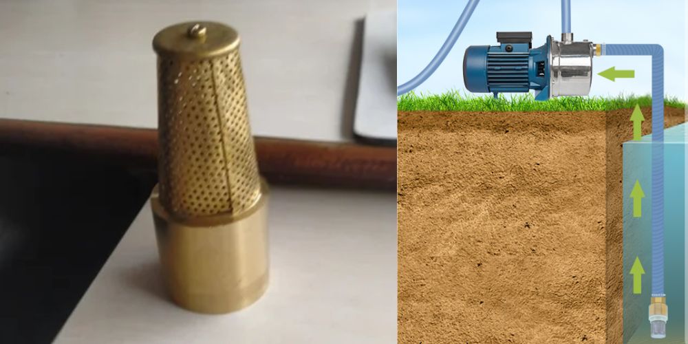 chõ bơm nước bằng đồng