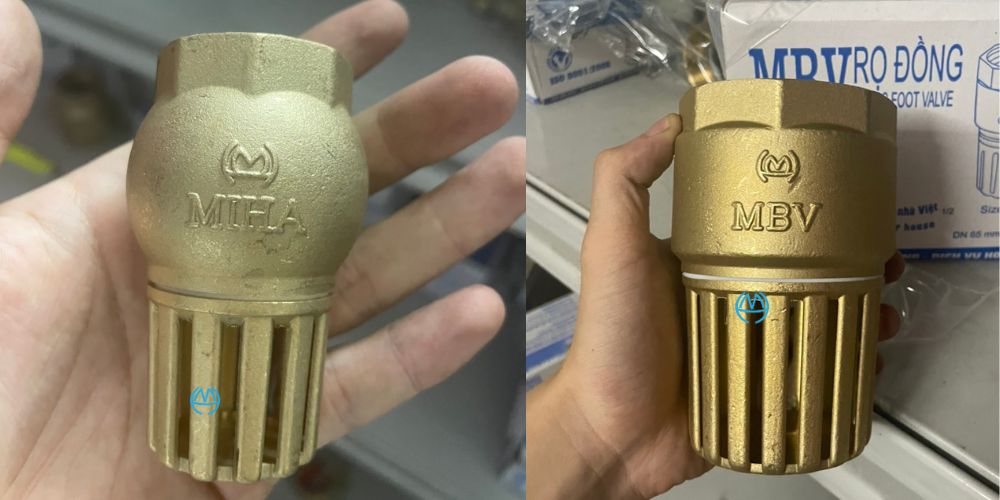 chõ bơm nước bằng đồng