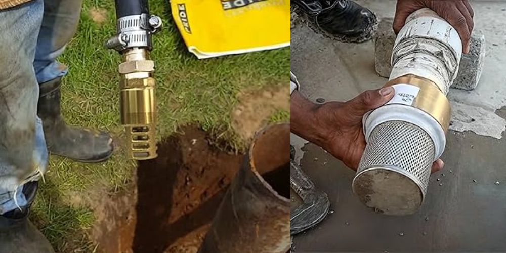 chõ bơm nước bằng đồng