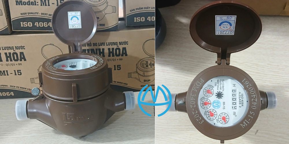 Chọn đồng hồ nước DN15