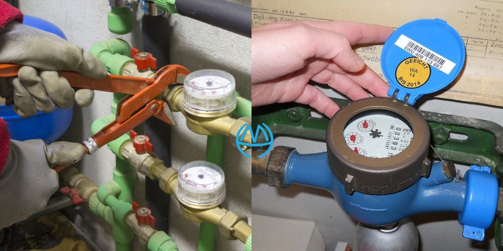 đồng hồ nước phòng trọ