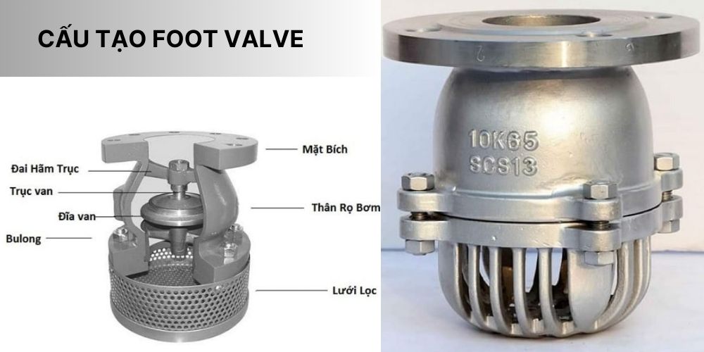 foot valve là gì