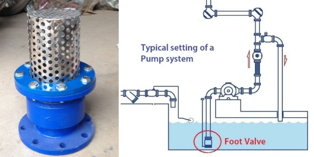 foot valve là gì