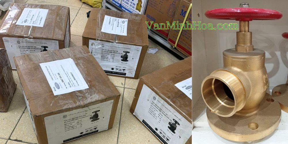 van cứu hỏa mặt bích miha 16k