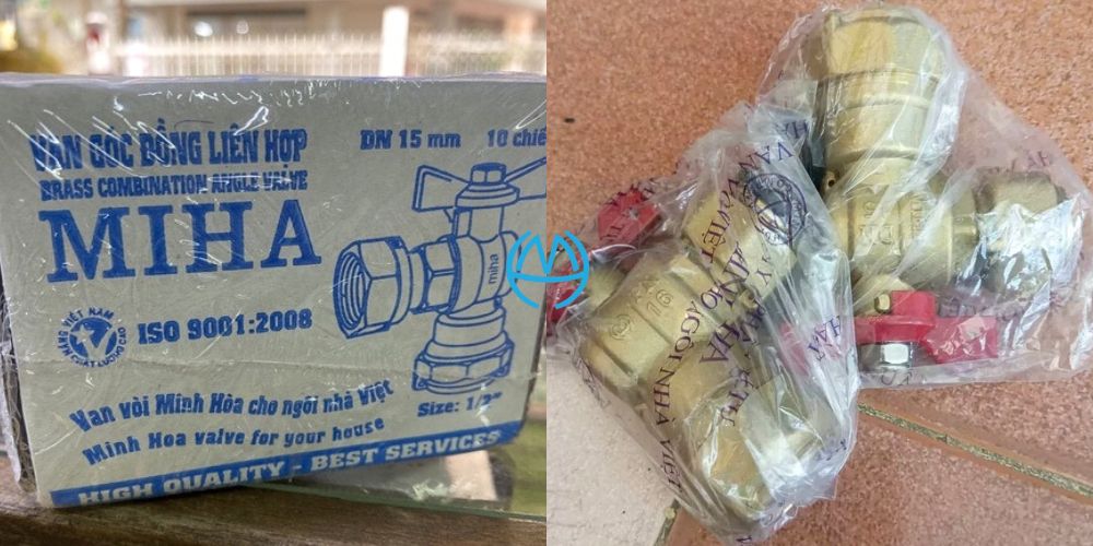 van góc đồng liên hợp