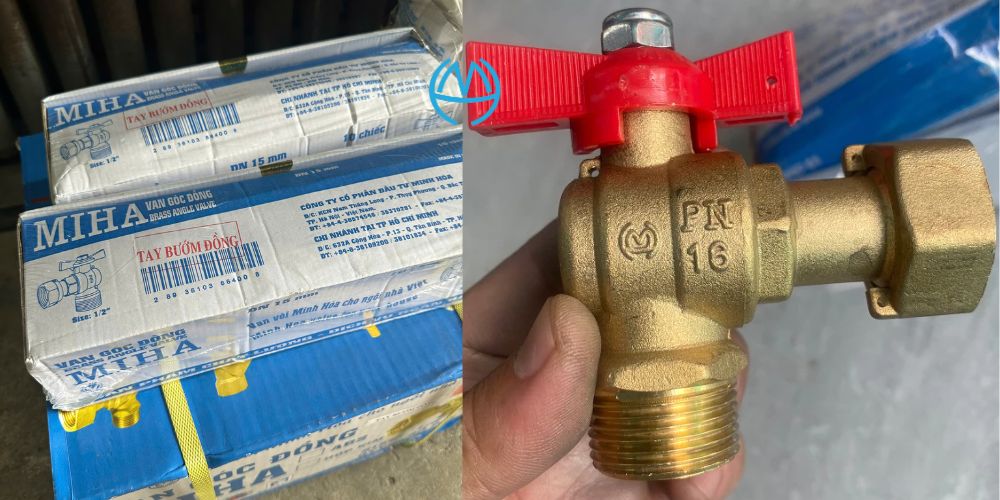 van góc đồng miha 15 sw