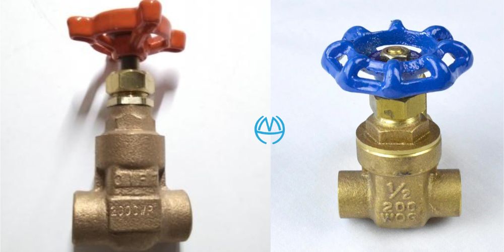 van khóa nước bằng đồng