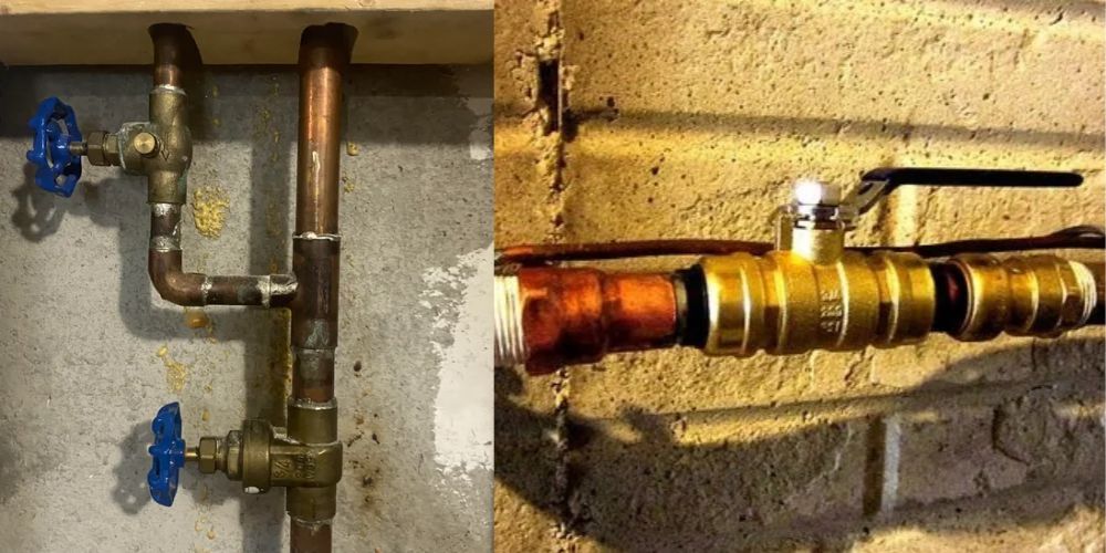 van khóa nước bằng đồng