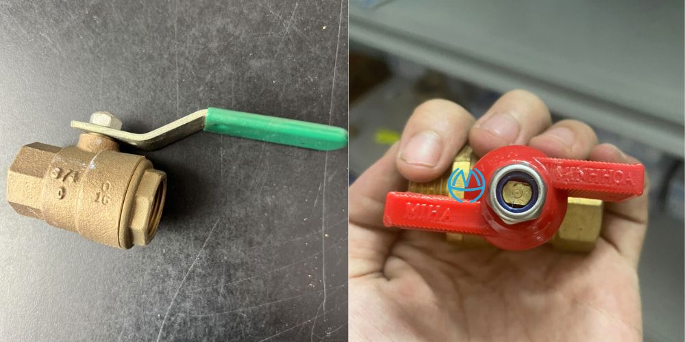 van khóa nước đồng 27