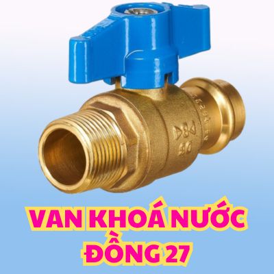 van khóa nước đồng 27