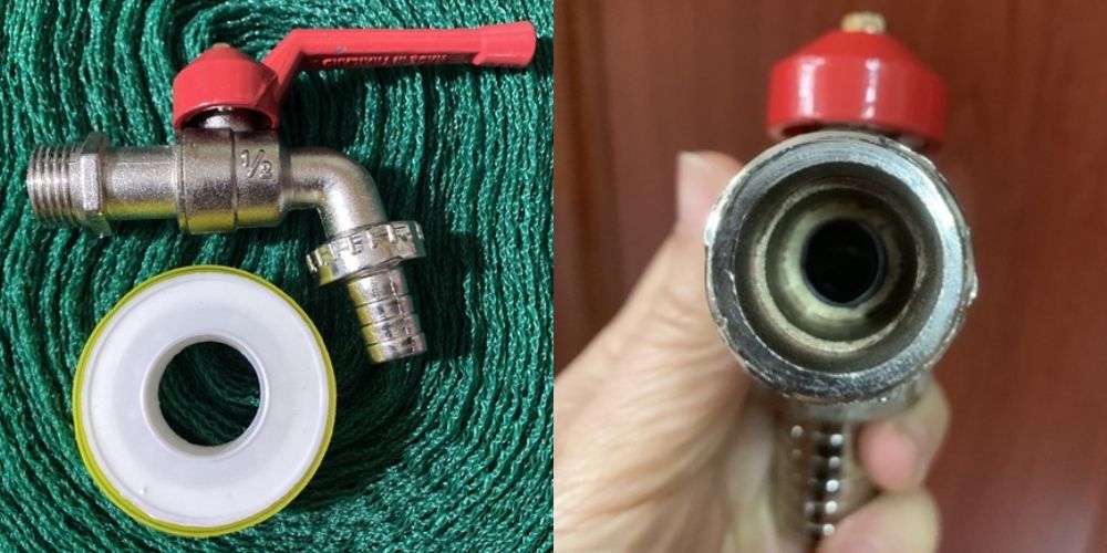 vòi nước hợp kim