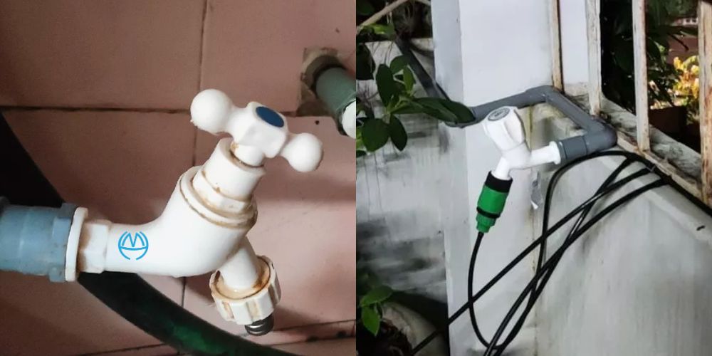 vòi nước nhựa phi 21