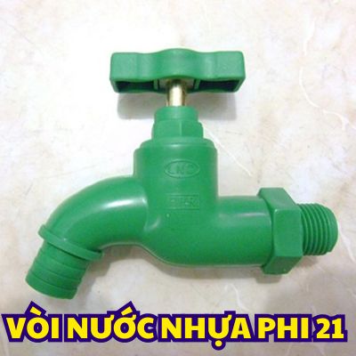 vòi nước nhựa phi 21