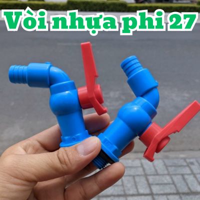 vòi nước nhựa phi 27