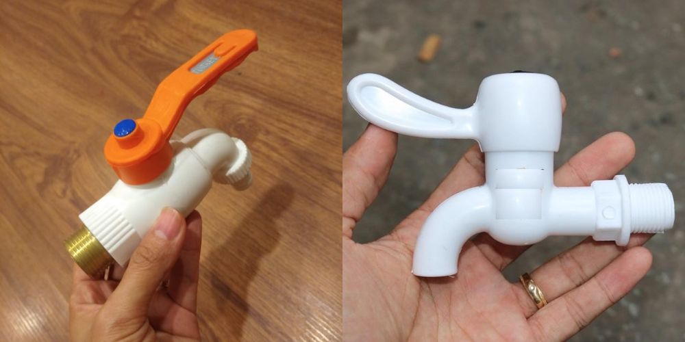 vòi nước nhựa phi 27