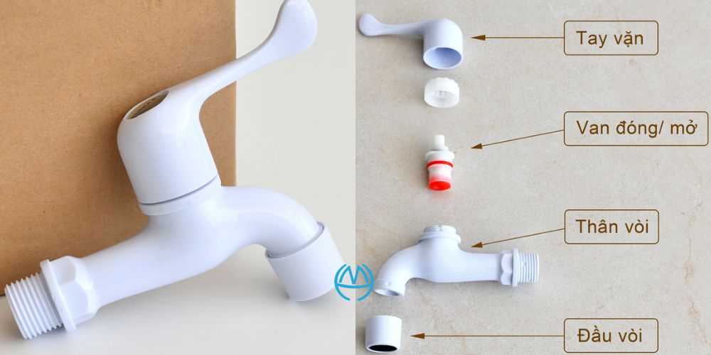 vòi xả nước nhựa