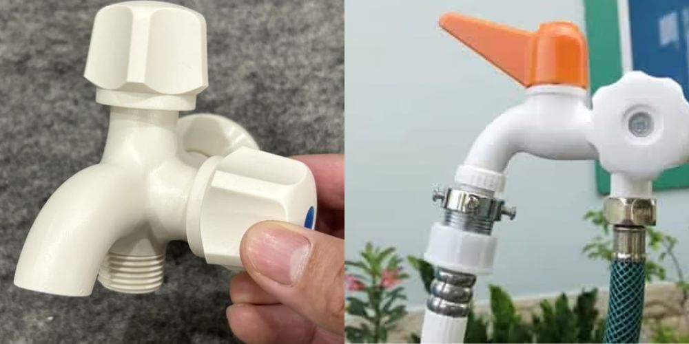 vòi xả nước nhựa