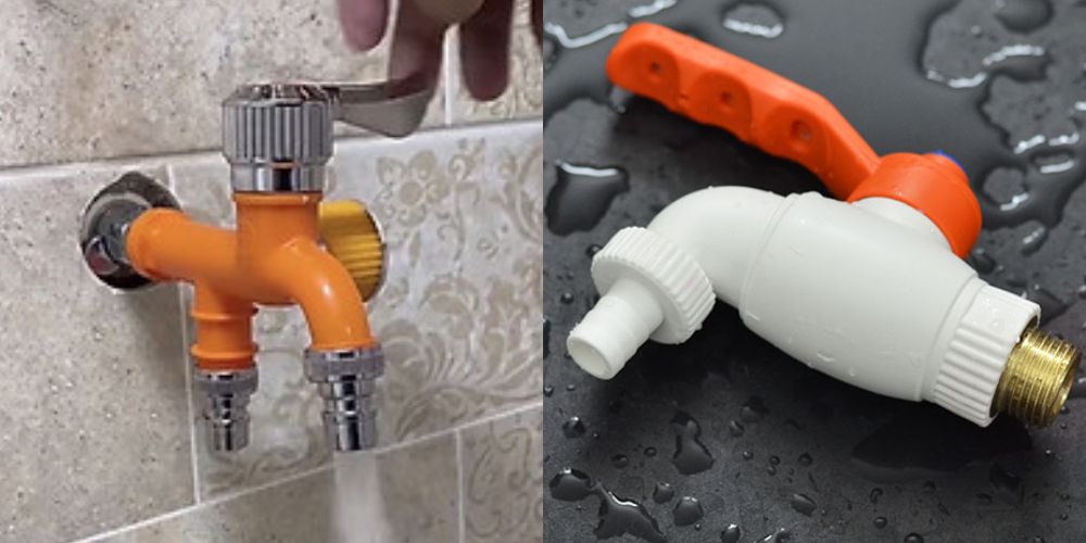 vòi xả nước nhựa