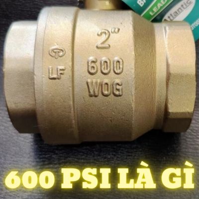 600 psi là gì