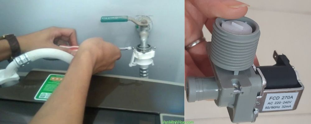 chuyên gia lưu ý vòi máy giặt