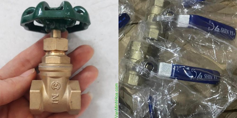 van đồng hồ nước